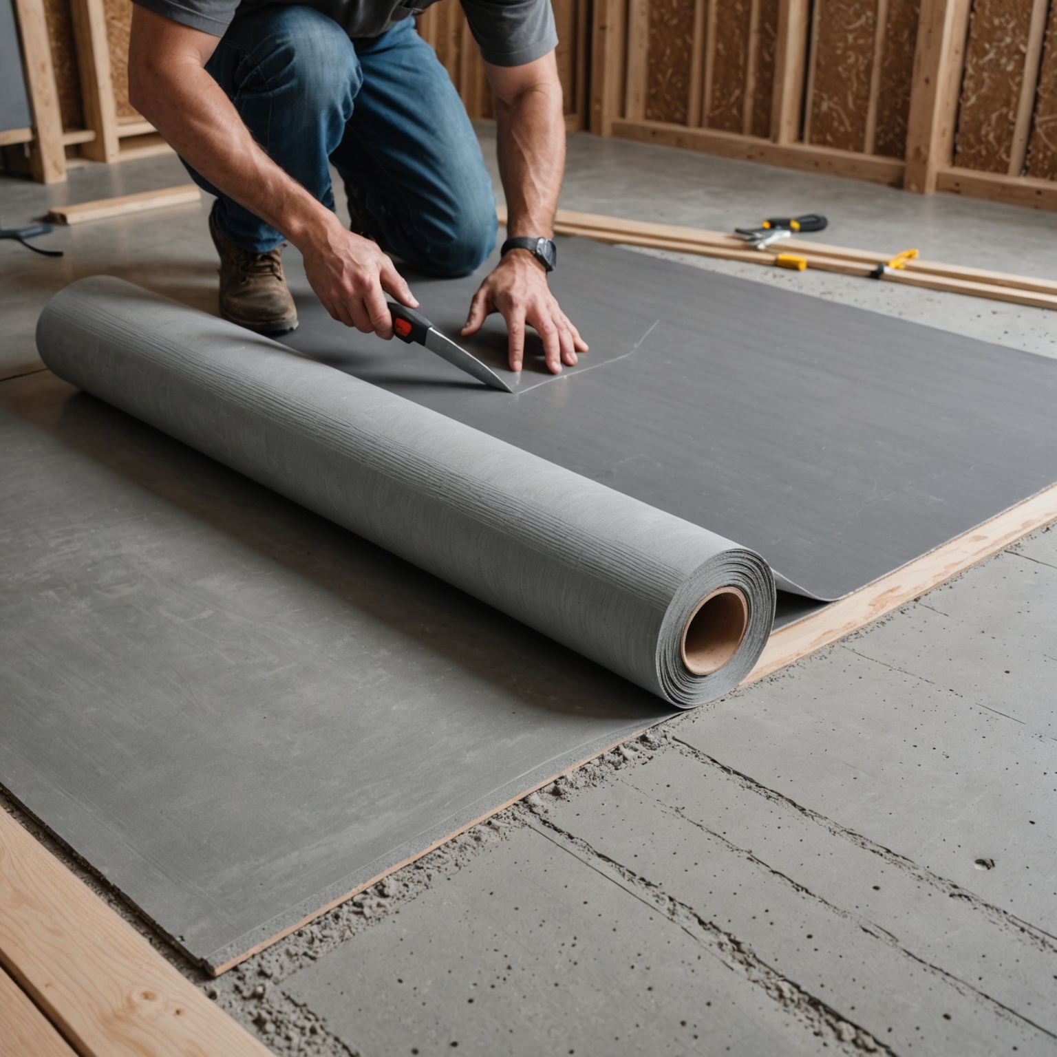 Шумопоглощающая подложка