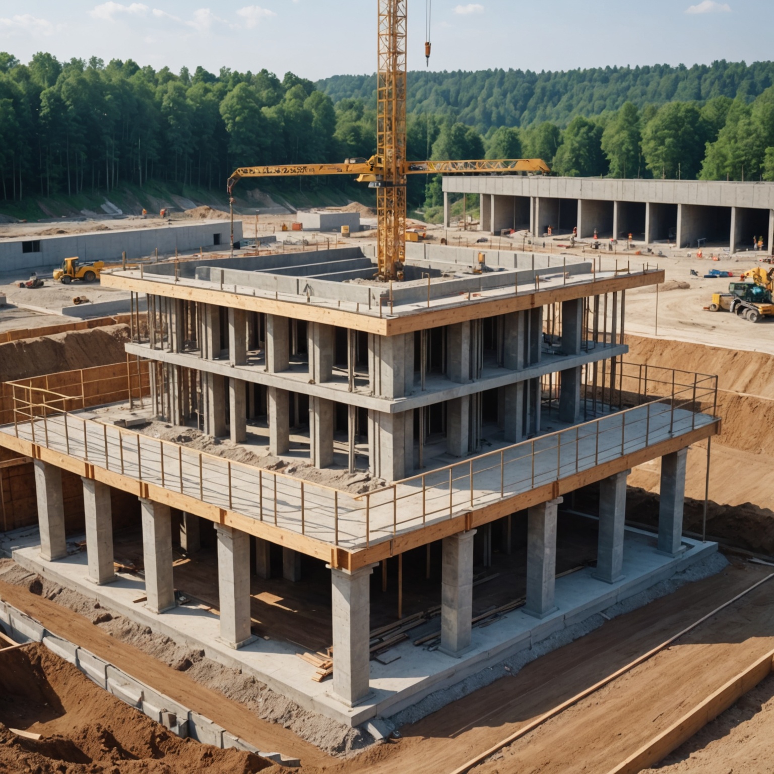 Принцип работы столбчатого фундамента — Столбчатый фундамент